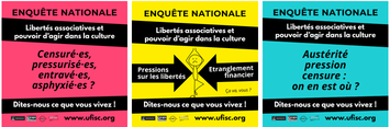 Enquête nationale sur les libertés associatives et le pouvoir d'agir dans la culture - Ufisc