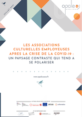 couverture LES ASSOCIATIONS CULTURELLES EMPLOYEUSES APRES LA CRISE DE LA COVID-19 : UN PAYSAGE CONTRASTE QUI TEND A
SE POLARISER