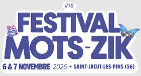 Logo du festival Mots Zik Saint Jacut les Pins
